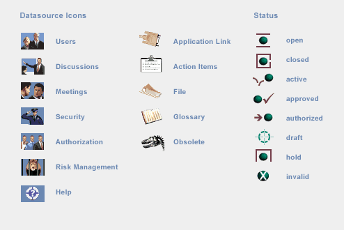 Mesa Vista application icons